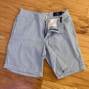 Men’s Vineyard Vines Searsucker Shorts 30